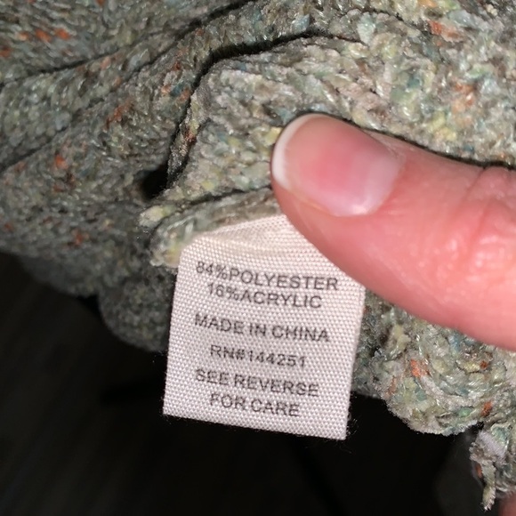 Moon & Madison green speckled turtleneck sweater! - Picture 5 of 5